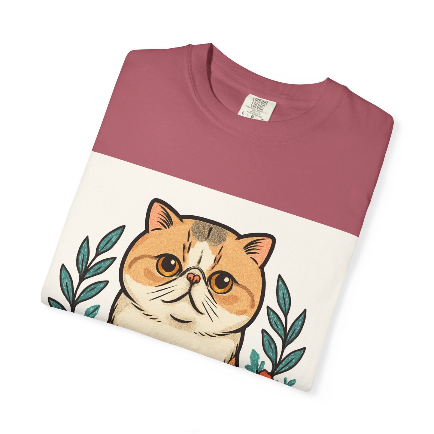 Exotic Shorthair Cat T-Shirt, Cute Cat Lover Gift, Vintage Style Tee, Animal Lover Apparel, Gift for Pet Owners, Birthday Gift