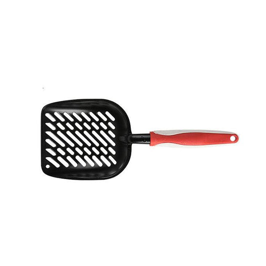 Extra Large Black Coated Aluminum Alloy Cat Litter Shovel