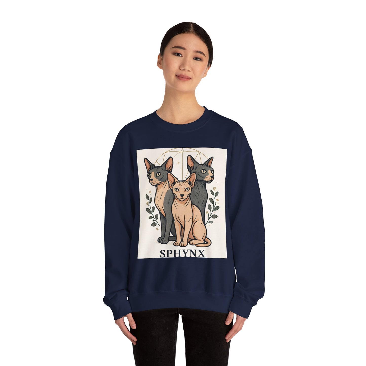Sphynx Cat Crewneck Sweatshirt, Cozy Animal Lover Gift, Unisex Sweatshirt, Perfect for Cat Enthusiasts, Cute Pet Apparel, Housewarming [...]