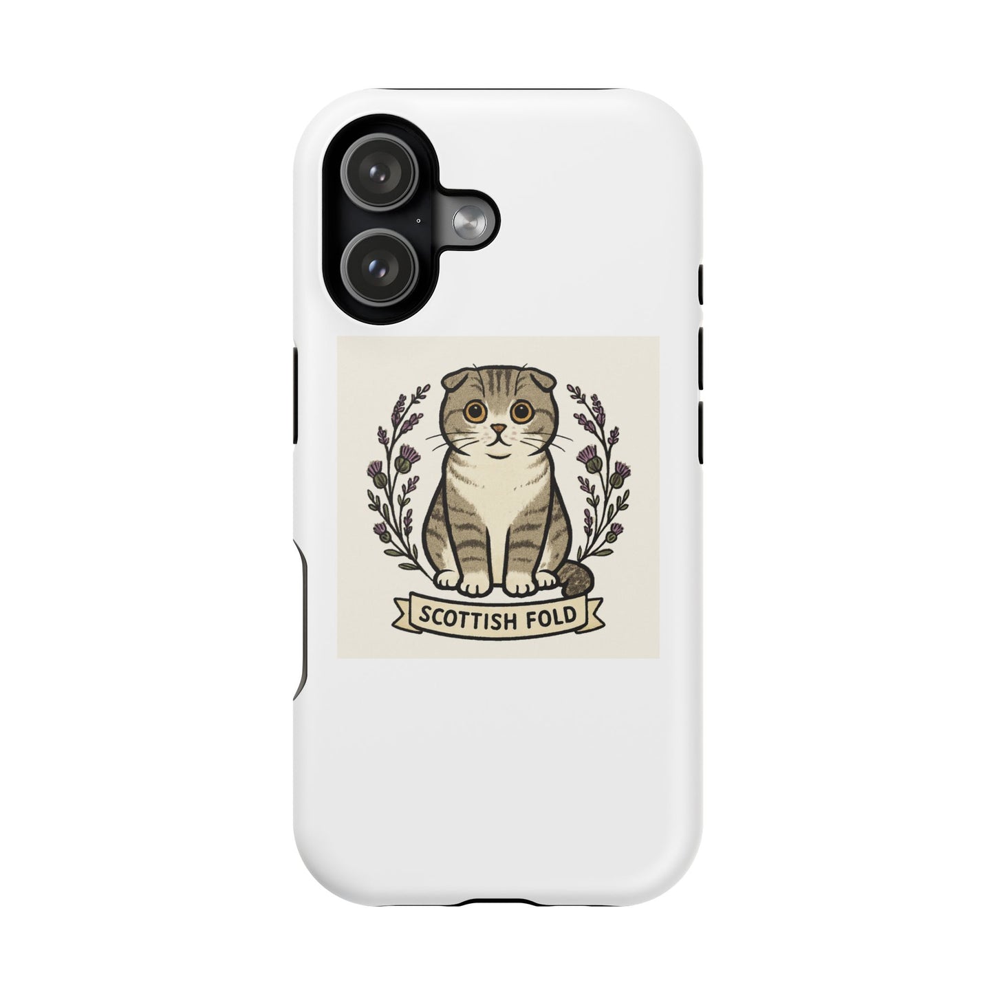 Cute Cat Magnetic Phone Case | Scottish Fold Design, Gift for Cat Lovers, Impact-Resistant Phone Accessories, Pet Owner Gift, Fun [...]