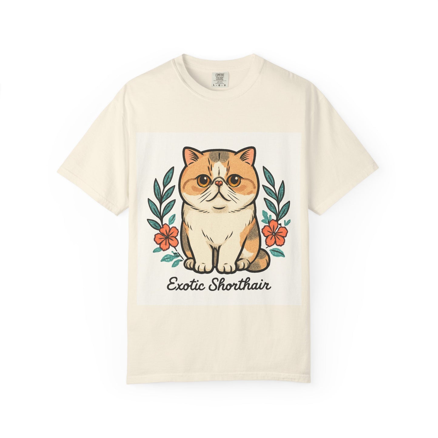 Exotic Shorthair Cat T-Shirt, Cute Cat Lover Gift, Vintage Style Tee, Animal Lover Apparel, Gift for Pet Owners, Birthday Gift
