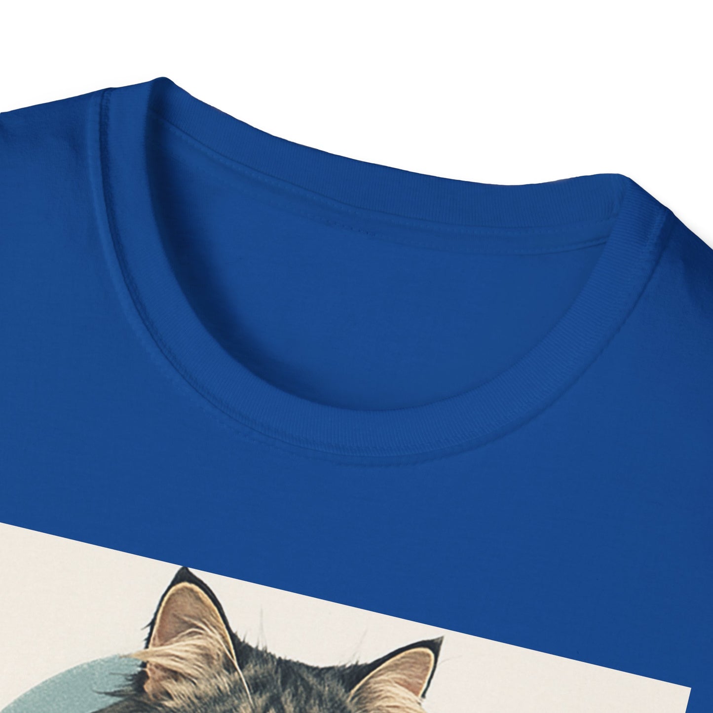 Siberian Cat Art Unisex T-Shirt, Cat Lover Gift, Pet Owner Tee, Cute Cat Shirt, Feline Art Apparel