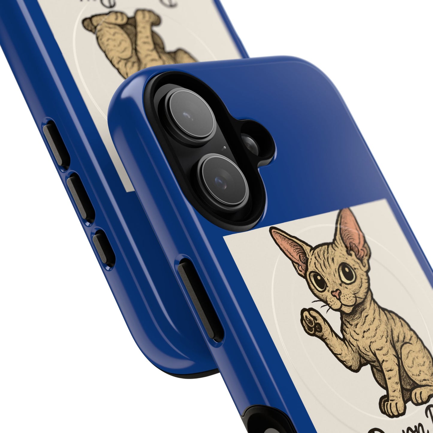 Devon Rex Cat Magnetic Phone Case for Pet Lovers, Cute Cat Phone Cover, Durable Magnetic Cases, Unique Gift for Cat Owners, Animal [...]
