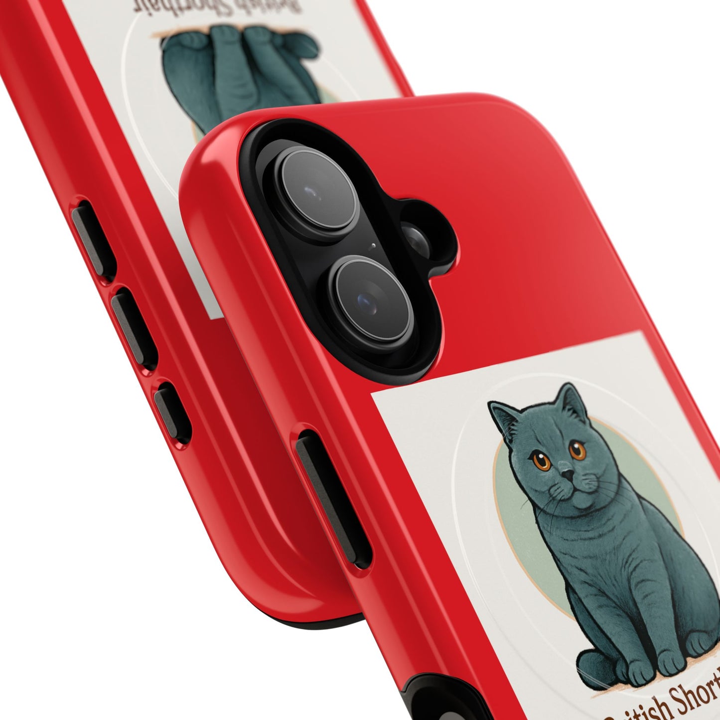 British Shorthair Cat Tough Magnetic Cases | Durable Phone Covers, Cat Lover Gift, Fun Accessories, Pet Enthusiast Merchandise, Unique [...]