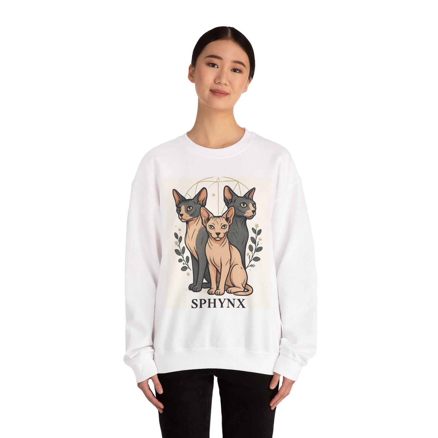 Sphynx Cat Crewneck Sweatshirt, Cozy Animal Lover Gift, Unisex Sweatshirt, Perfect for Cat Enthusiasts, Cute Pet Apparel, Housewarming [...]