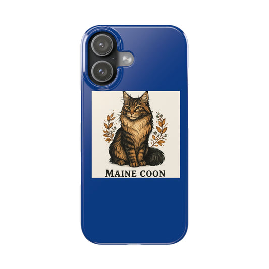 Maine Coon Cat Slim Phone Case | Cute Pet Lover Gift, Animal Design Case, Custom Phone Accessories, Phone Cover for Cat Owners, Feline [...]