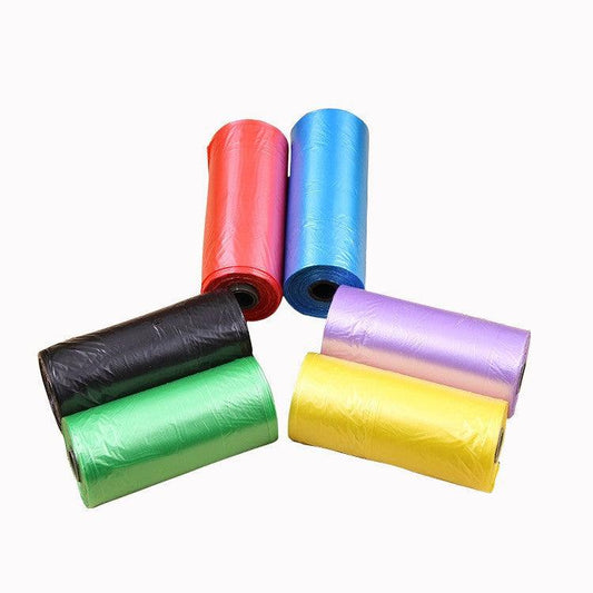 Pet Pooch Pack - Colorful Coiled Dog Waste Bags