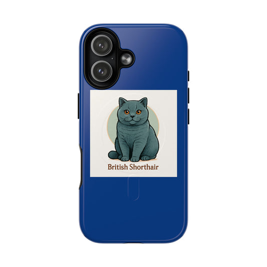 Blue Cat Magnetic Phone Case, Tough Protection for Cat Lovers, Gifts for Pet Owners, Cute Feline Accessories, Unique Cat Gifts, Animal [...]