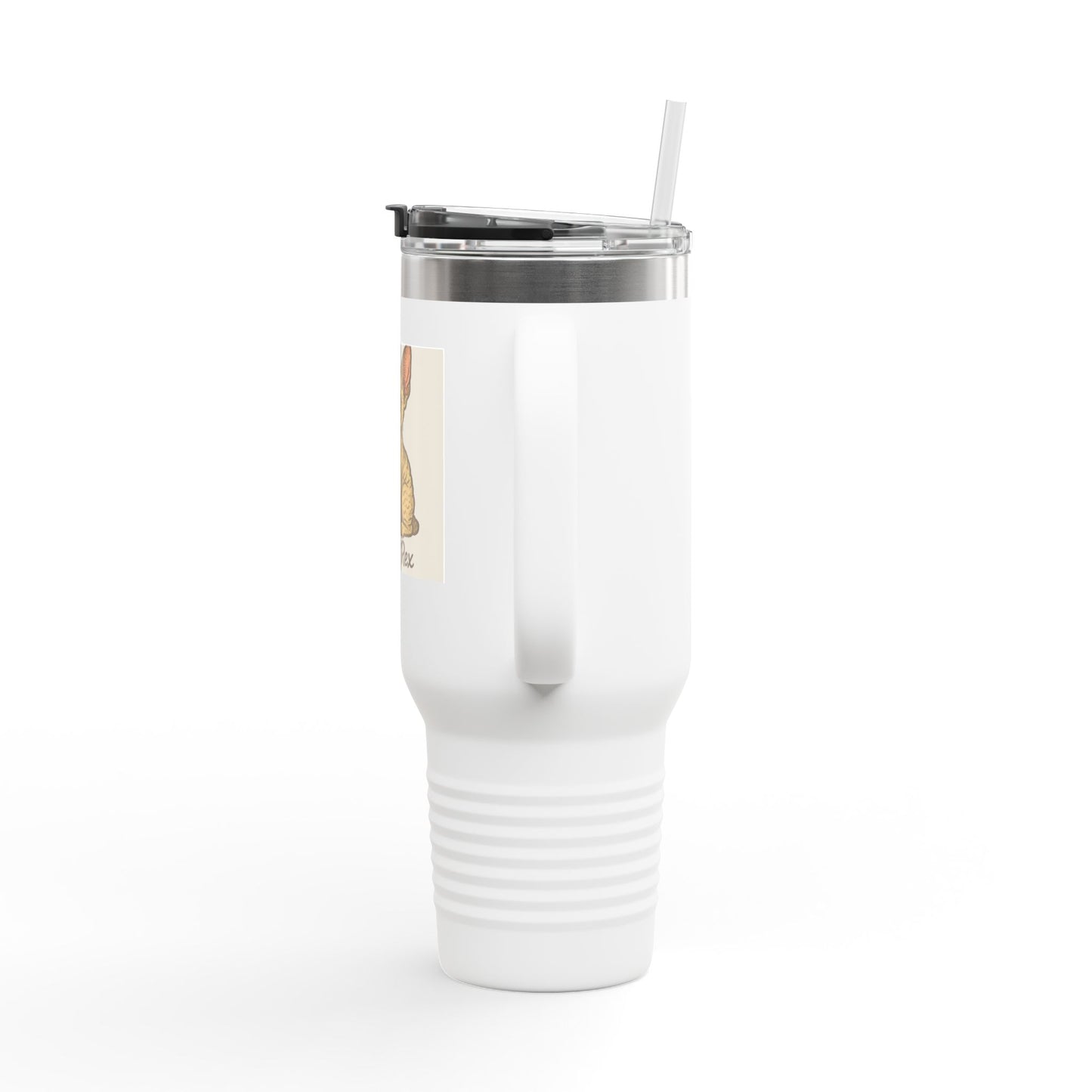 Devon Rex Insulated Travel Mug - Cute Cat Coffee Cup, Pet Lover Gift, 40 [...]