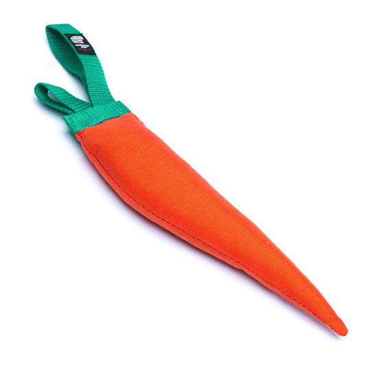 Durable Squeaky Carrot Dog Toy for Playful Pets