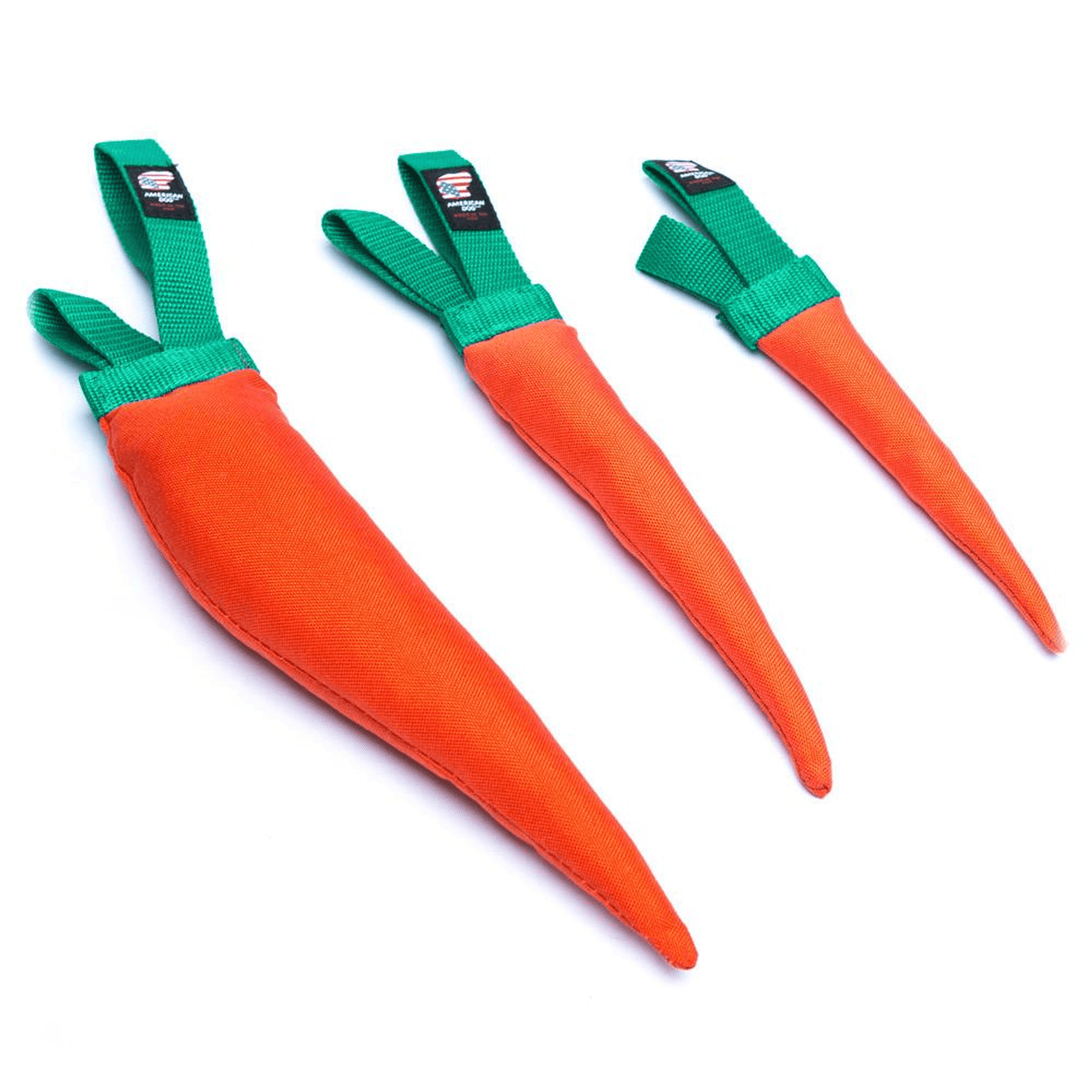 Durable Squeaky Carrot Dog Toy for Playful Pets