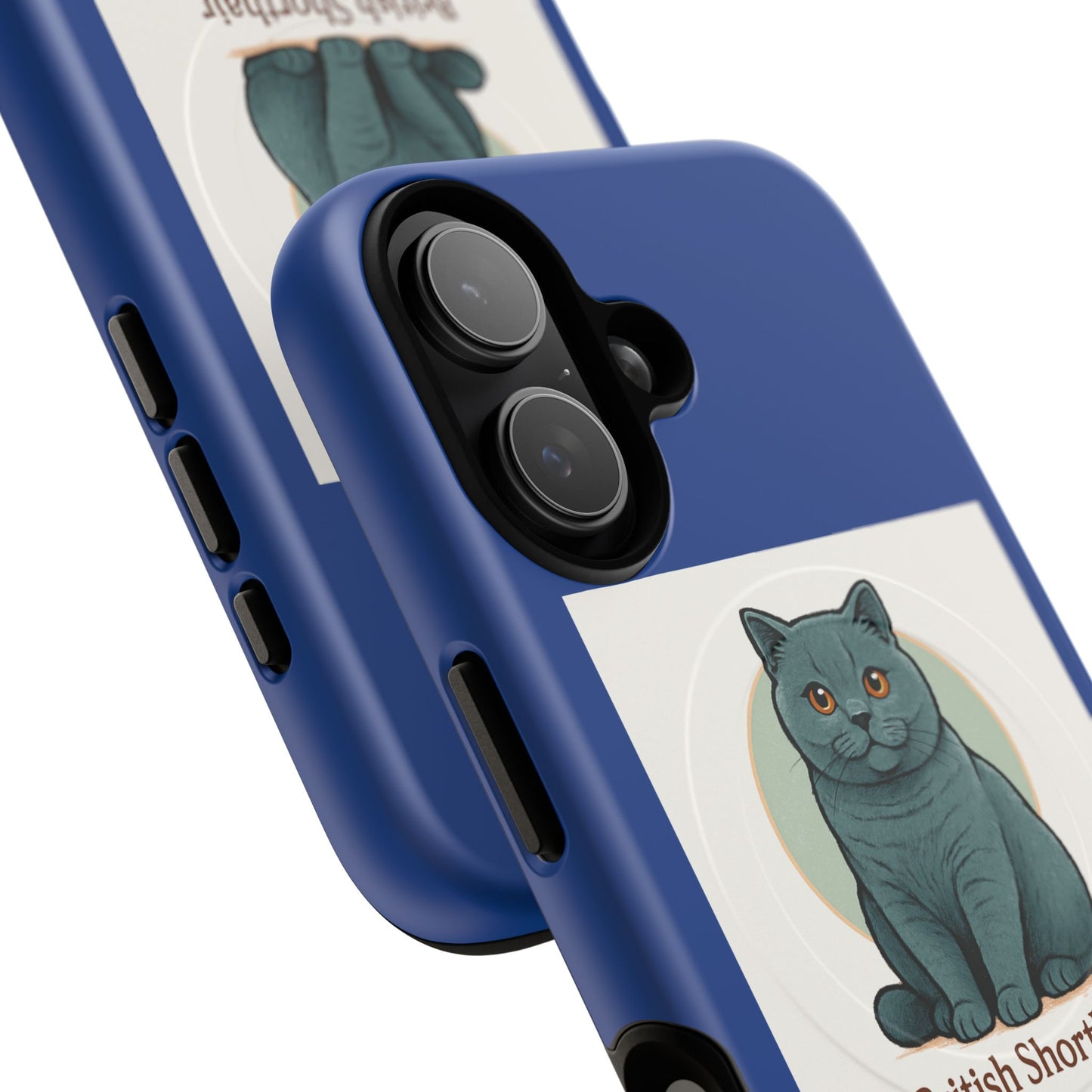 Blue Cat Magnetic Phone Case, Tough Protection for Cat Lovers, Gifts for Pet Owners, Cute Feline Accessories, Unique Cat Gifts, Animal [...]