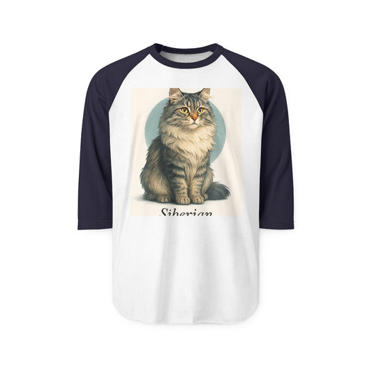 Unisex Three-Quarter Sleeve Raglan Shirt