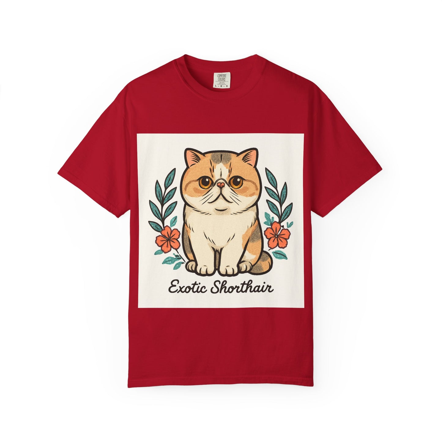 Exotic Shorthair Cat T-Shirt, Cute Cat Lover Gift, Vintage Style Tee, Animal Lover Apparel, Gift for Pet Owners, Birthday Gift