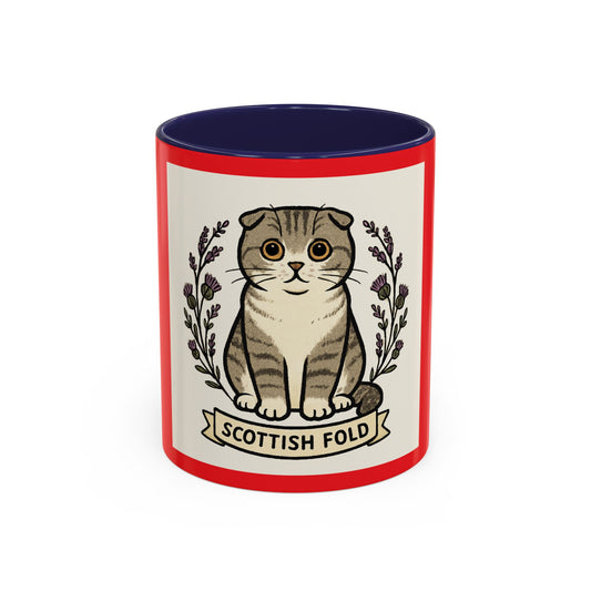Scottish Fold Cat Mug - Cute Pet Lover Gift, Coffee Cup for Animal Lovers, Cat Mom/Dad Present, Personalized Kitchen Decor, Fun Cat [...]