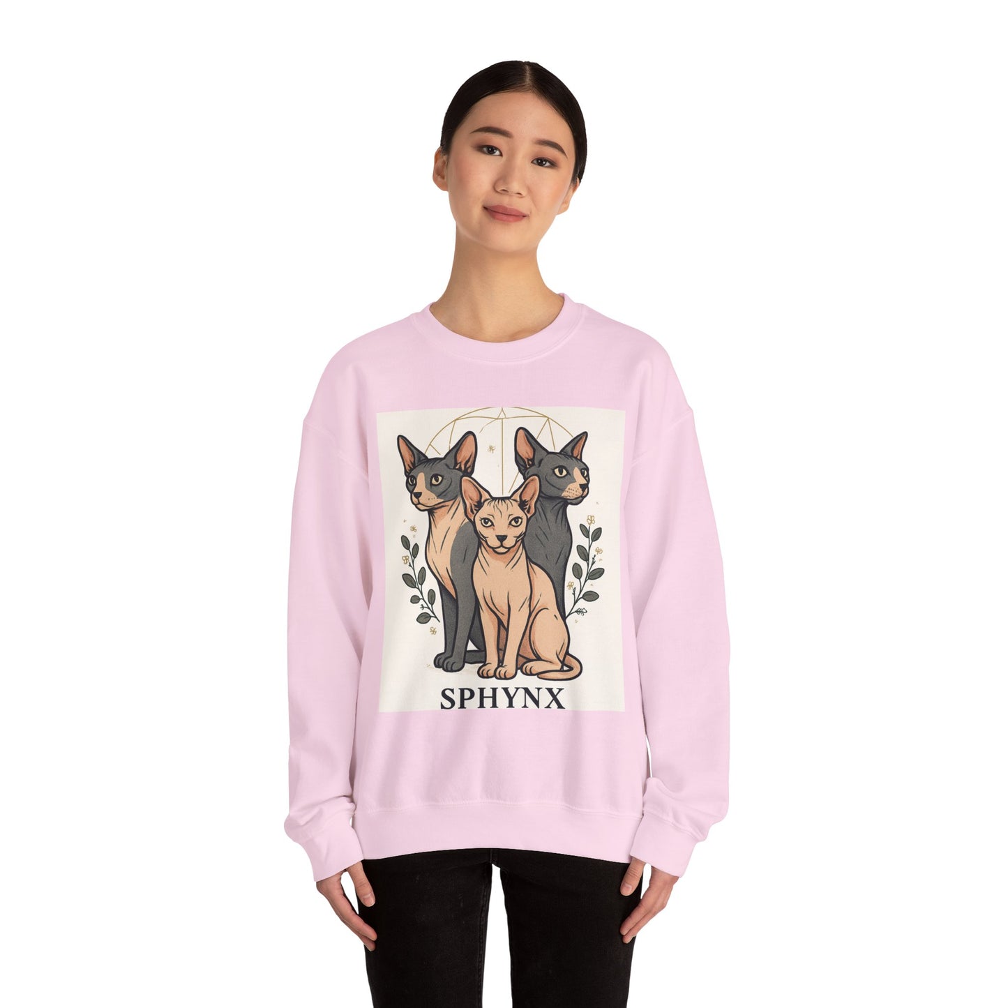 Sphynx Cat Crewneck Sweatshirt, Cozy Animal Lover Gift, Unisex Sweatshirt, Perfect for Cat Enthusiasts, Cute Pet Apparel, Housewarming [...]