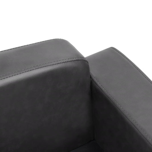 vidaXL Dog Sofa Dog Bed Foam Pet Puppy Couch with Washable Cover Faux Leather