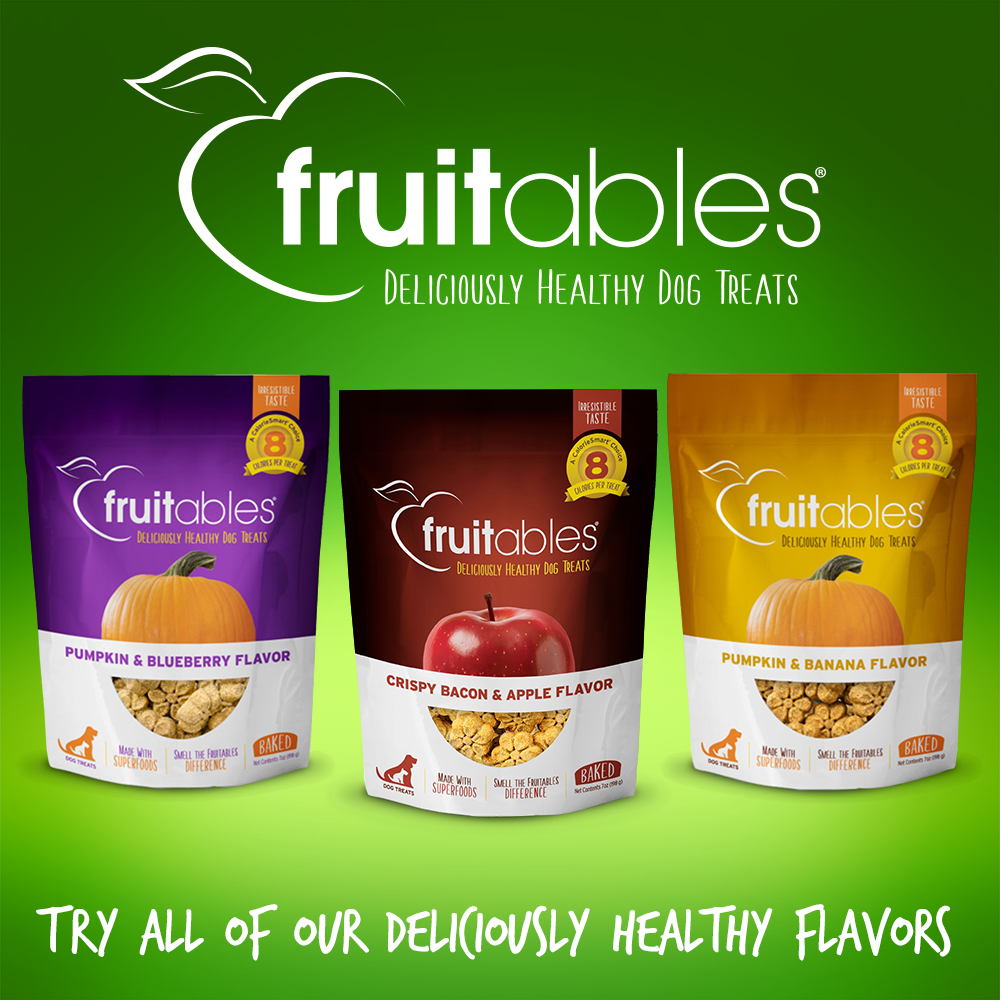 Fruitables Pumpkin & Apple Mix Dog Treats (8x7 Oz)