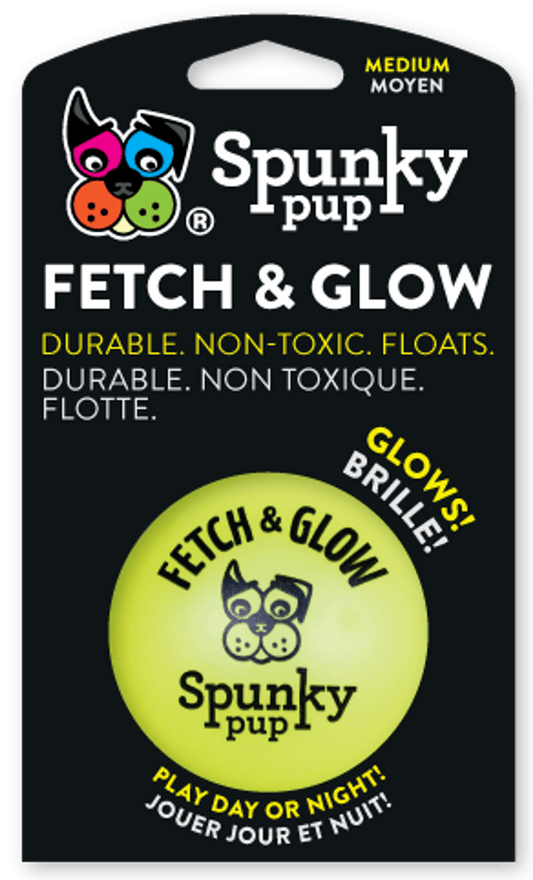 Fetch & Glow - Glow-in-the-Dark Ball for Large Dogs