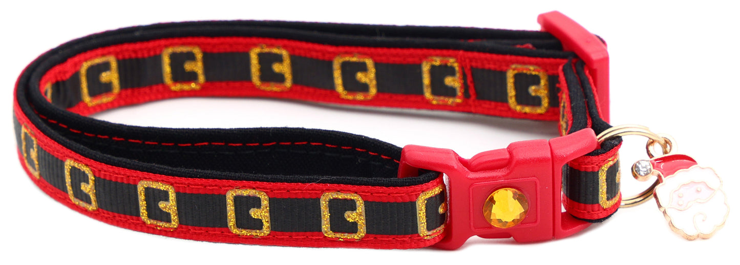 Here Comes Santa Claus Breakaway Cat Collar