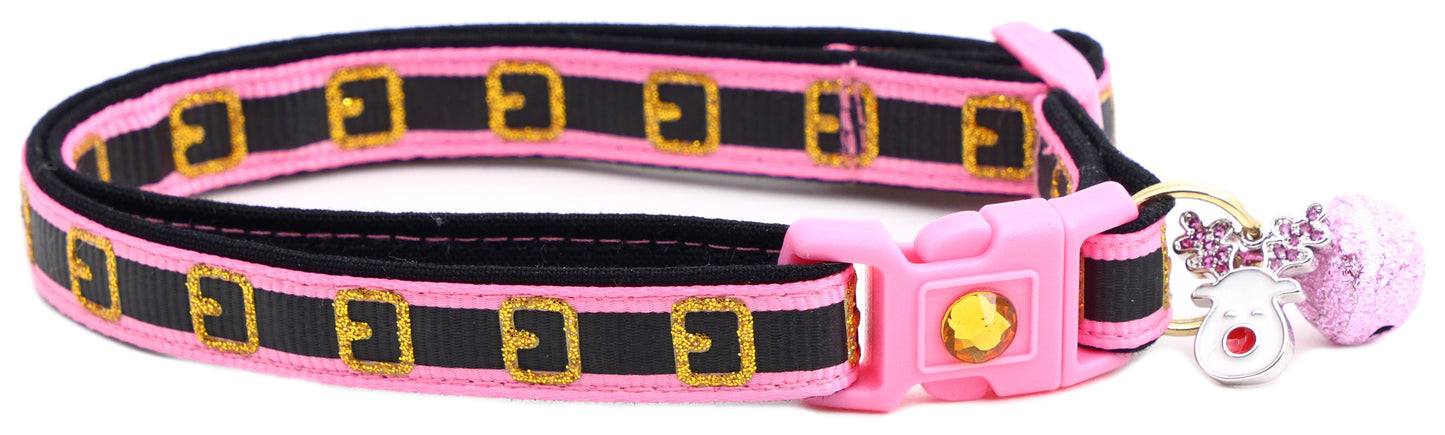 Here Comes Santa Claus Breakaway Cat Collar