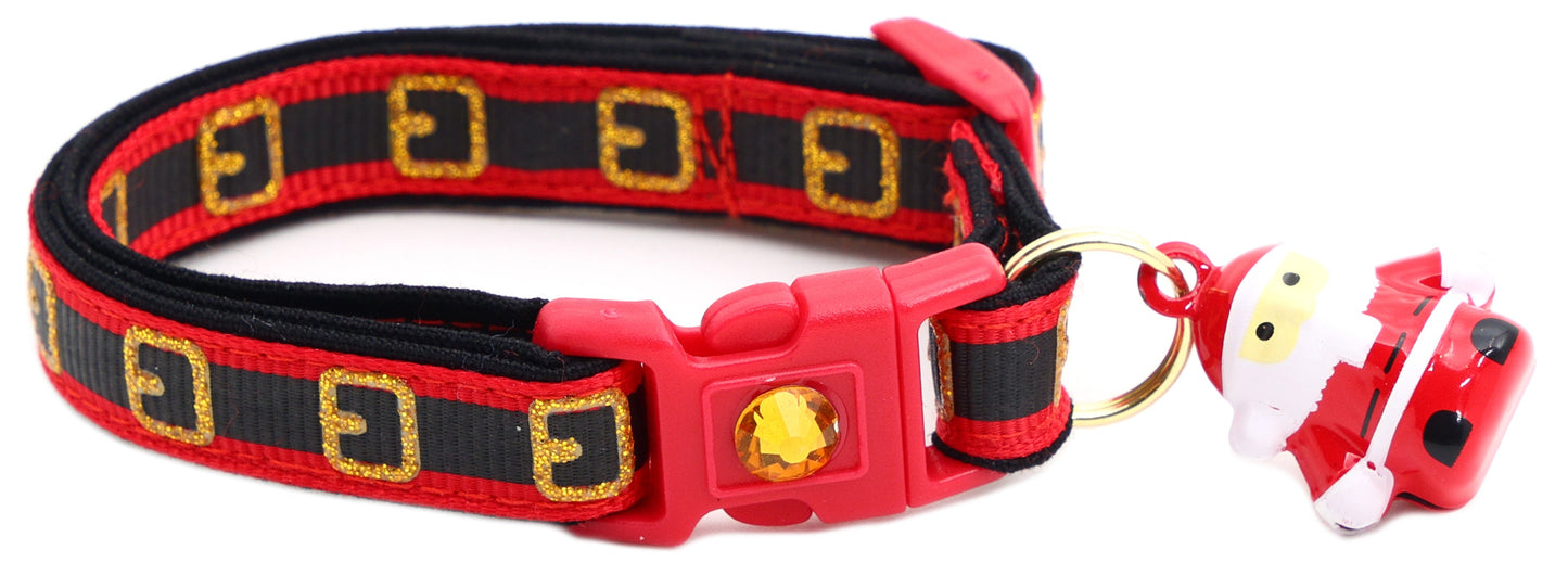 Here Comes Santa Claus Breakaway Cat Collar
