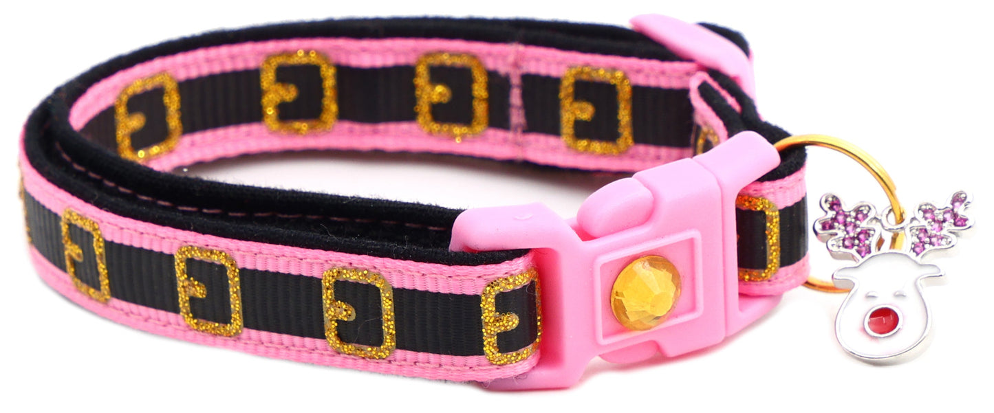 Here Comes Santa Claus Breakaway Cat Collar