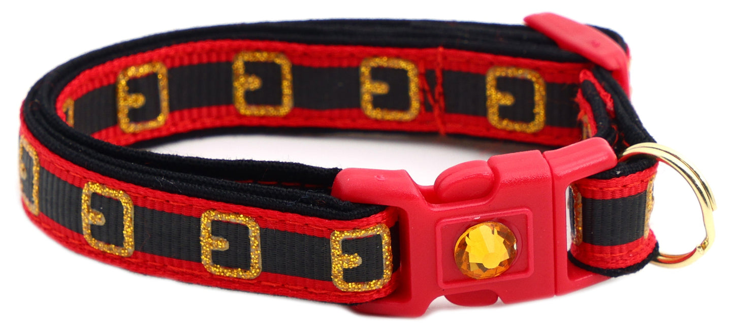 Here Comes Santa Claus Breakaway Cat Collar