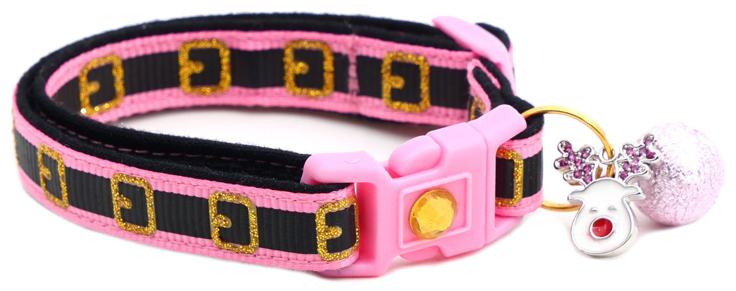 Here Comes Santa Claus Breakaway Cat Collar