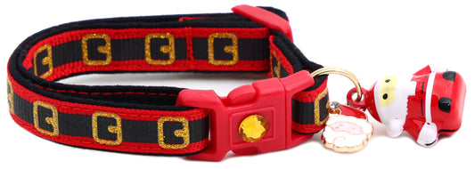 Here Comes Santa Claus Breakaway Cat Collar