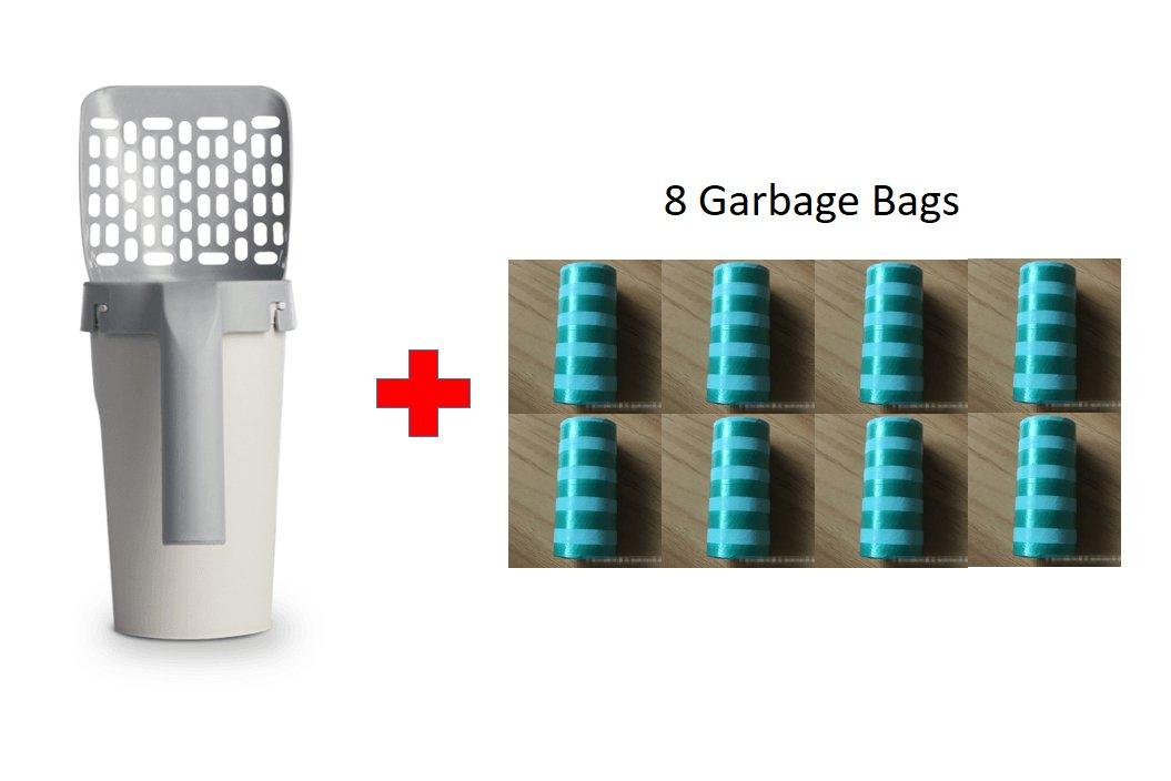 Convenient Cat Litter Storage Box With Built-In Shovel