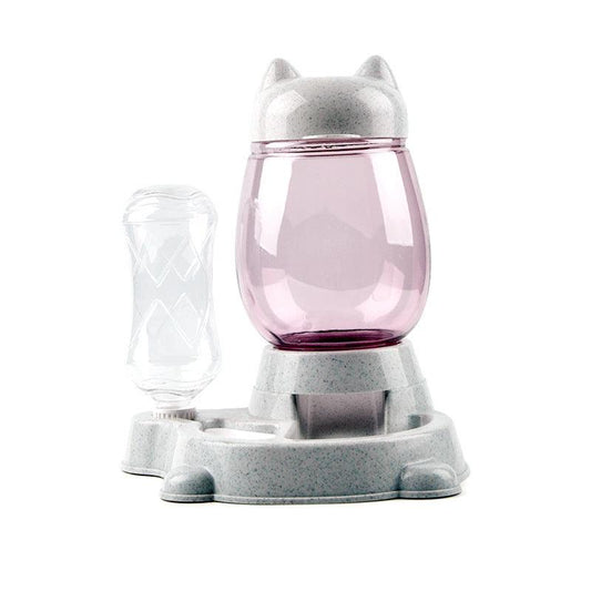 Pet Oasis: Automatic Feeder And Water Dispenser